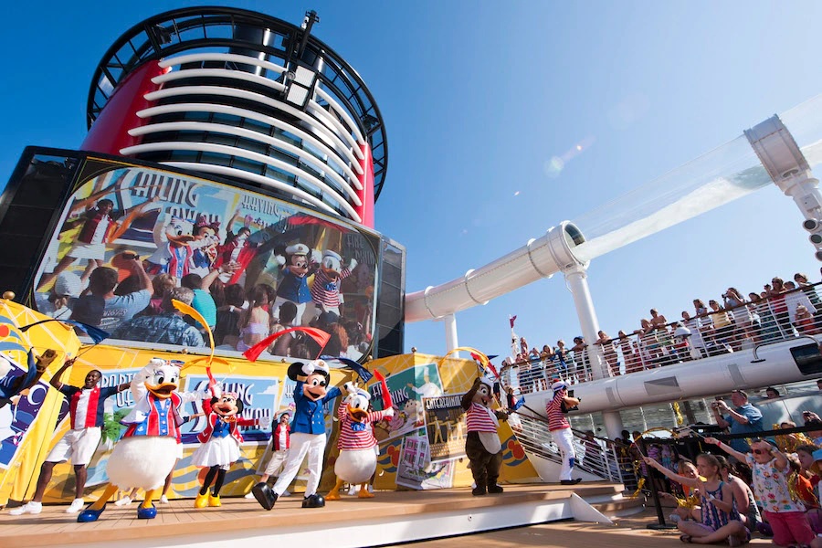 Disney Characters on the Disney Cruise Line