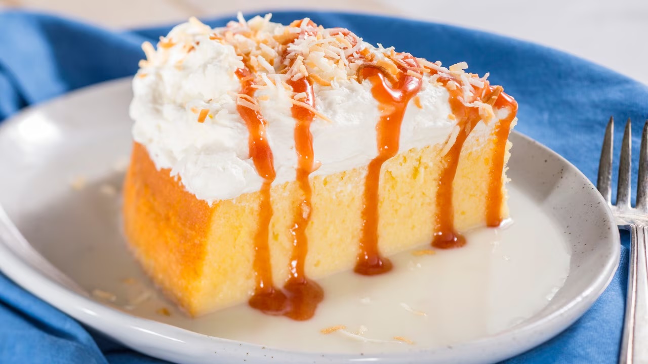 Tres Leches Cake from Epcot International Flower & Garden Festival