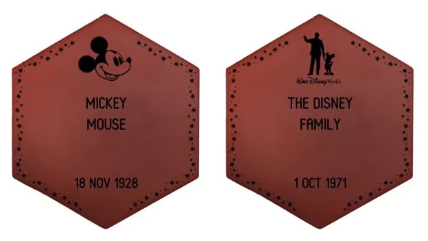 ‘Disney’s Walk Around the World’ Bricks at Magic Kingdom Park