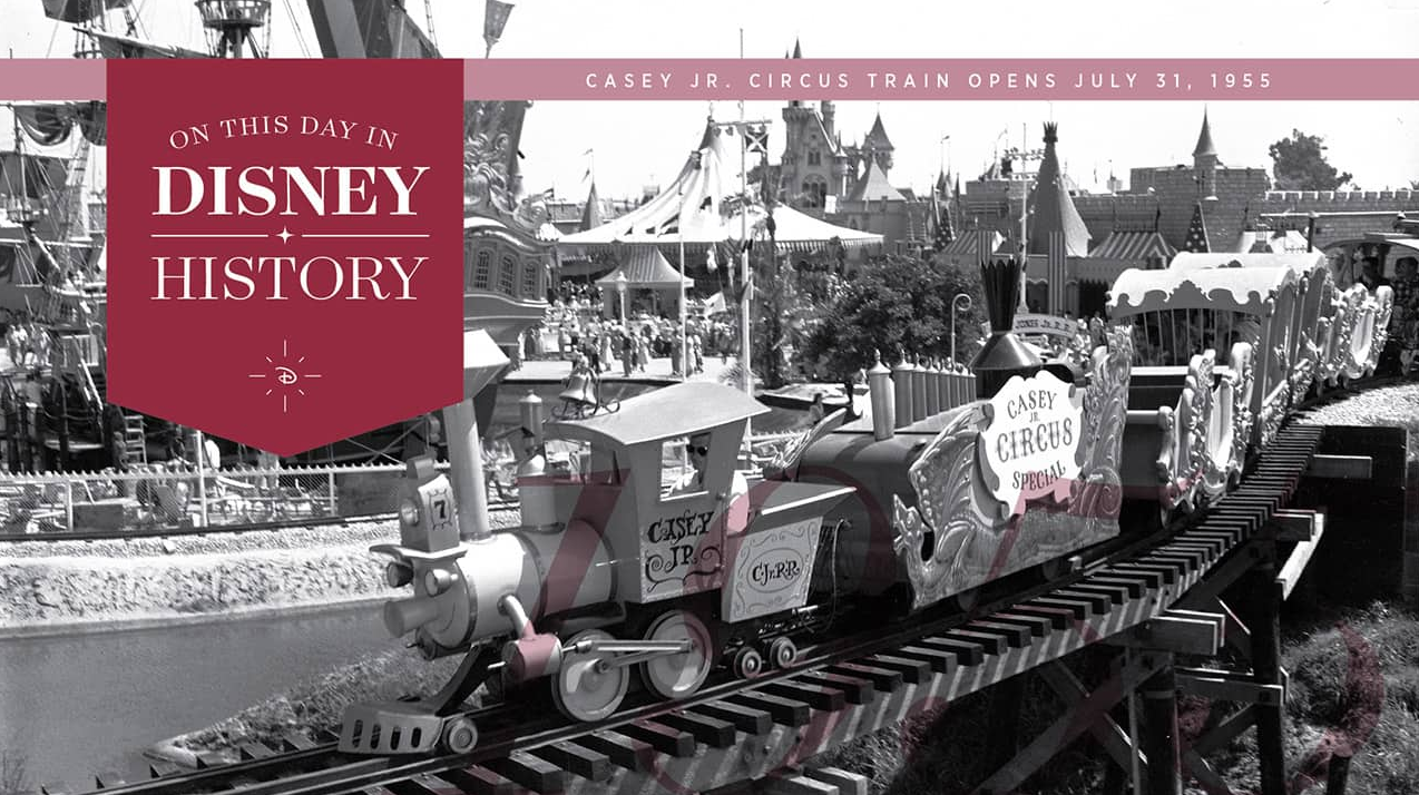 Casey Jr Circus Train Opens in Disneyland Park