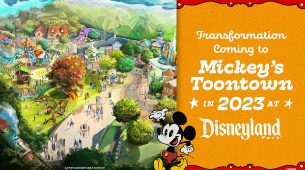 Mickey’s Toontown at Disneyland Park to be Reimagined with New Experiences, More Play and Interactivity for Young Families in 2023