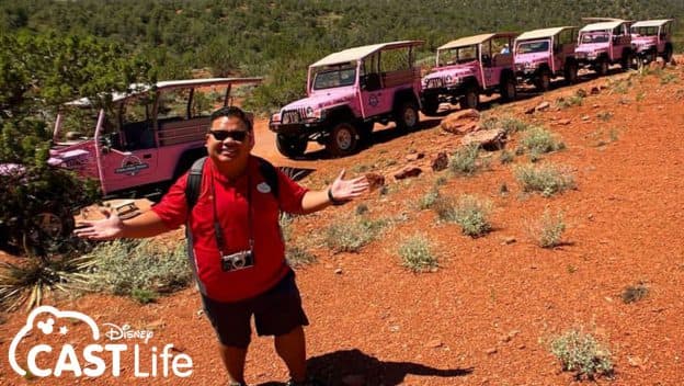 Adventure Guide Christian on an Adventures by Disney trip