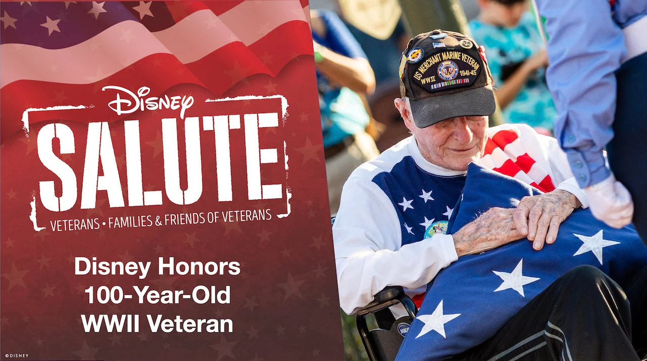 Disney Honors 100-Year-Old WWII Veteran