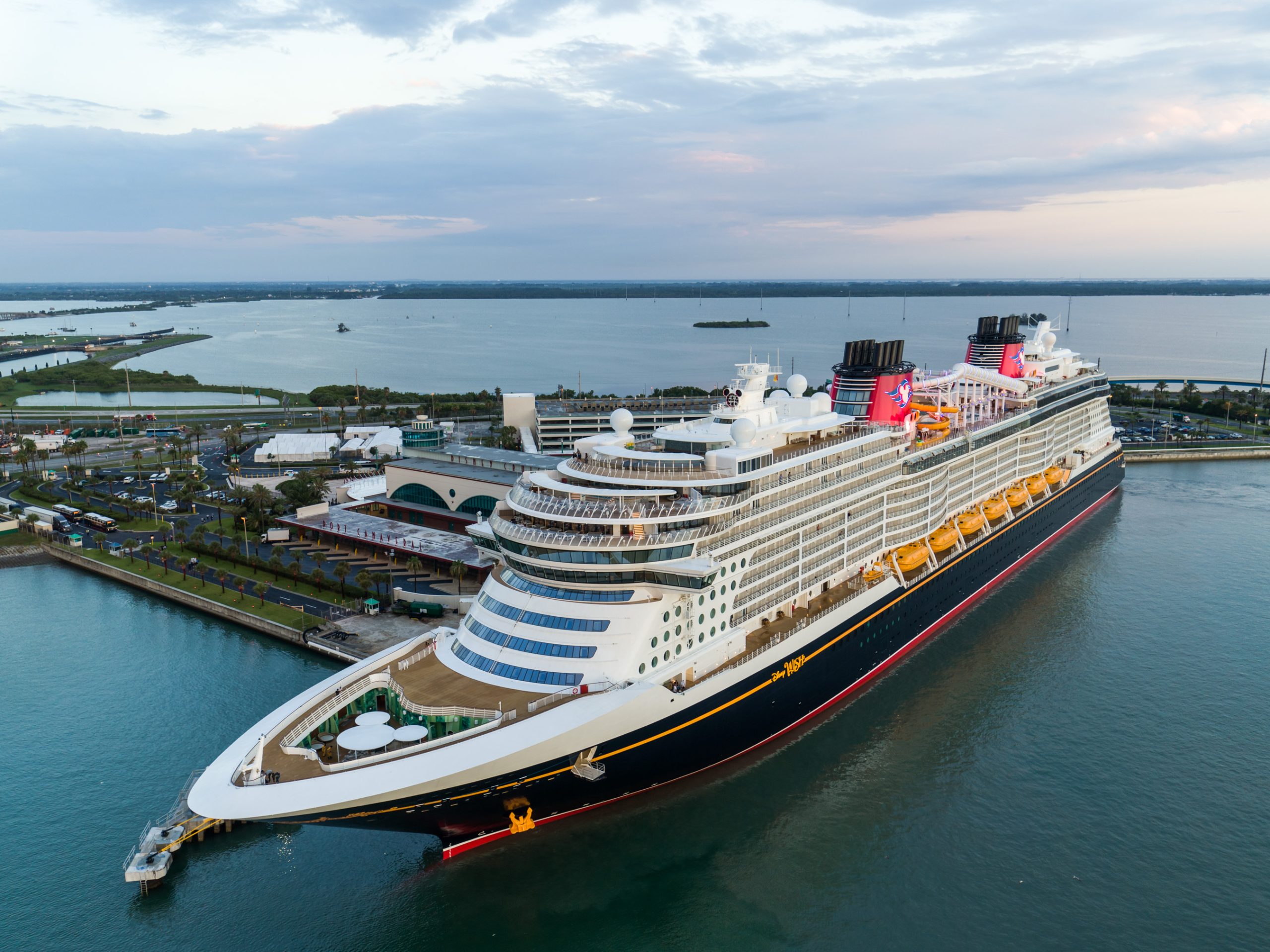 Disney Wish Arrives in Port Canaveral
