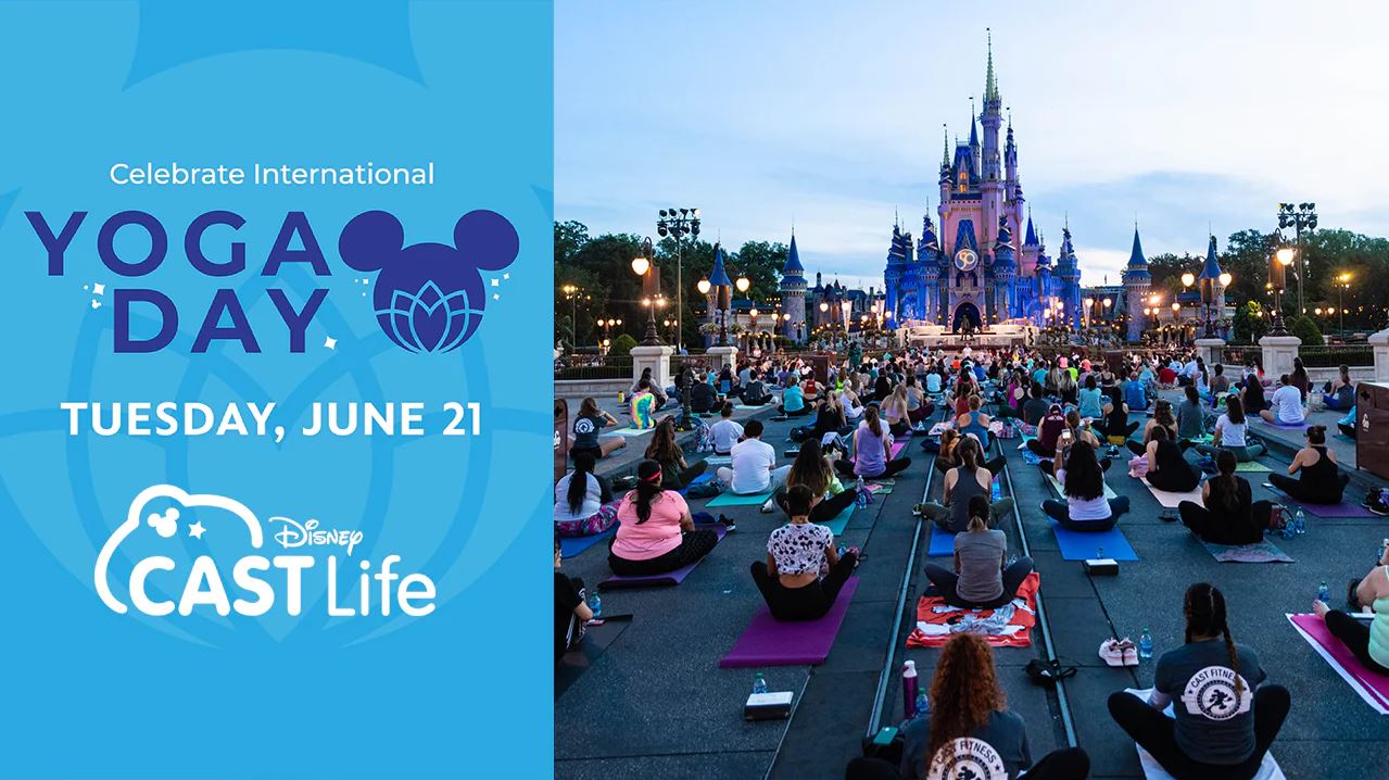 Disney Cast Members Around the World Celebrate Yoga Day