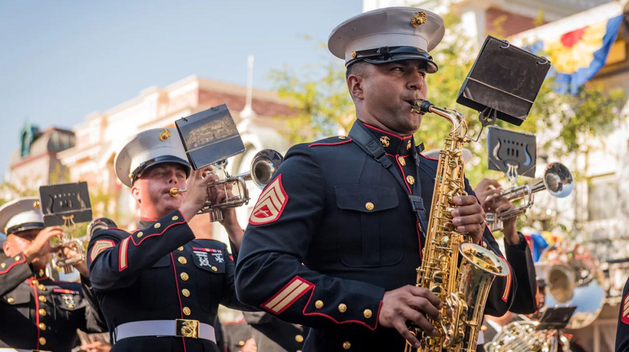 Military Musicians, Disneyland Resort Band Together to Celebrate Independence Day