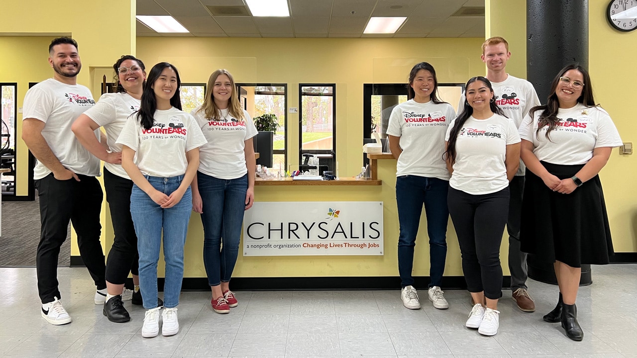 Disneyland Resort Cast and Chrysalis Make a Difference in Anaheim blog header