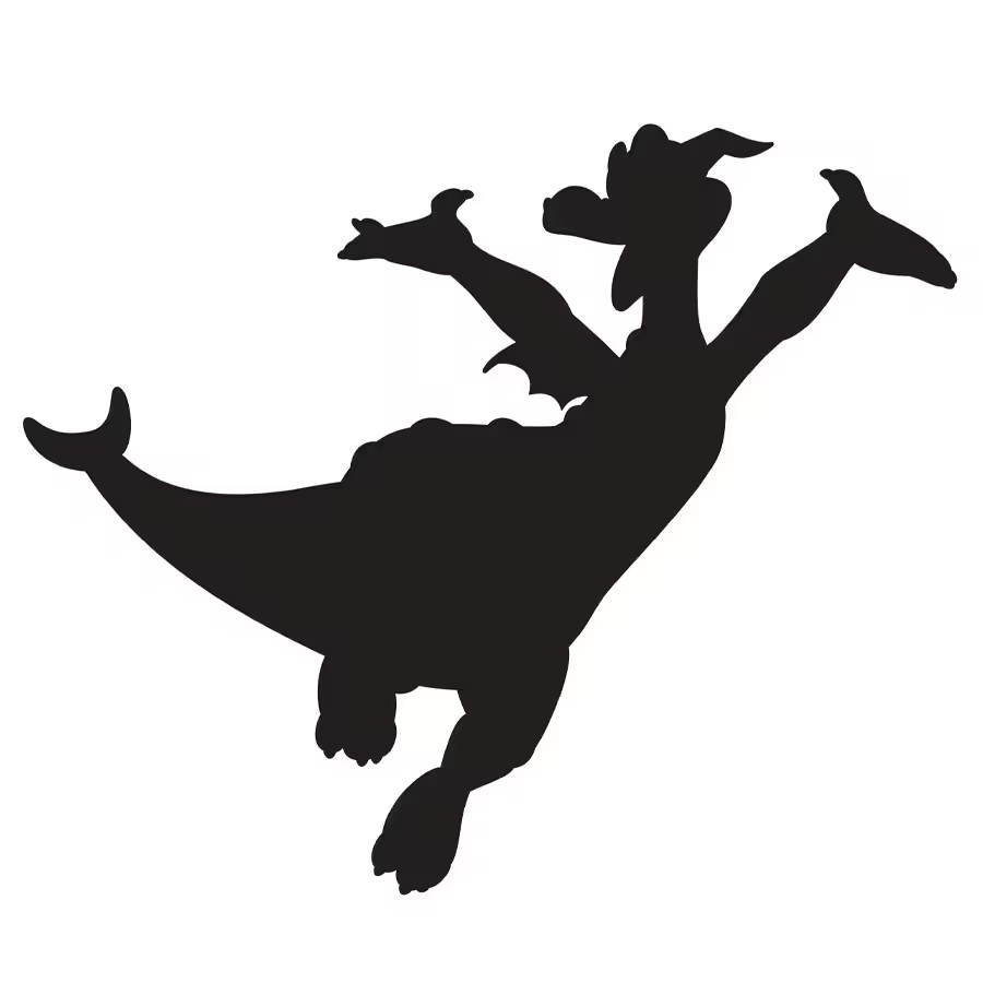 Figment Pumpkin Carving Stencil