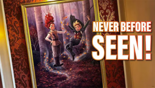 Frozen Painting at Disneyland Hotel in Disneyland Paris