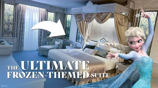 Frozen-Themed Suite at Disneyland Paris