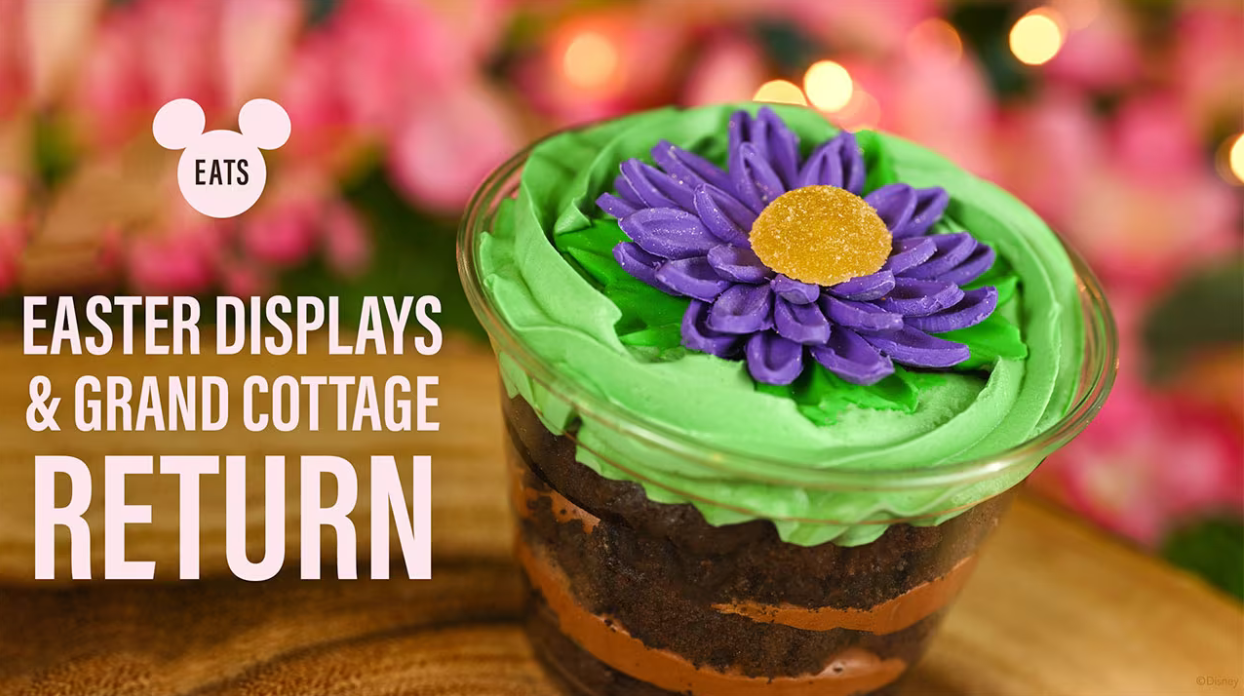 Disney Eats: Easter Displays & Grand Cottage Returning to Walt Disney World Resort blog header