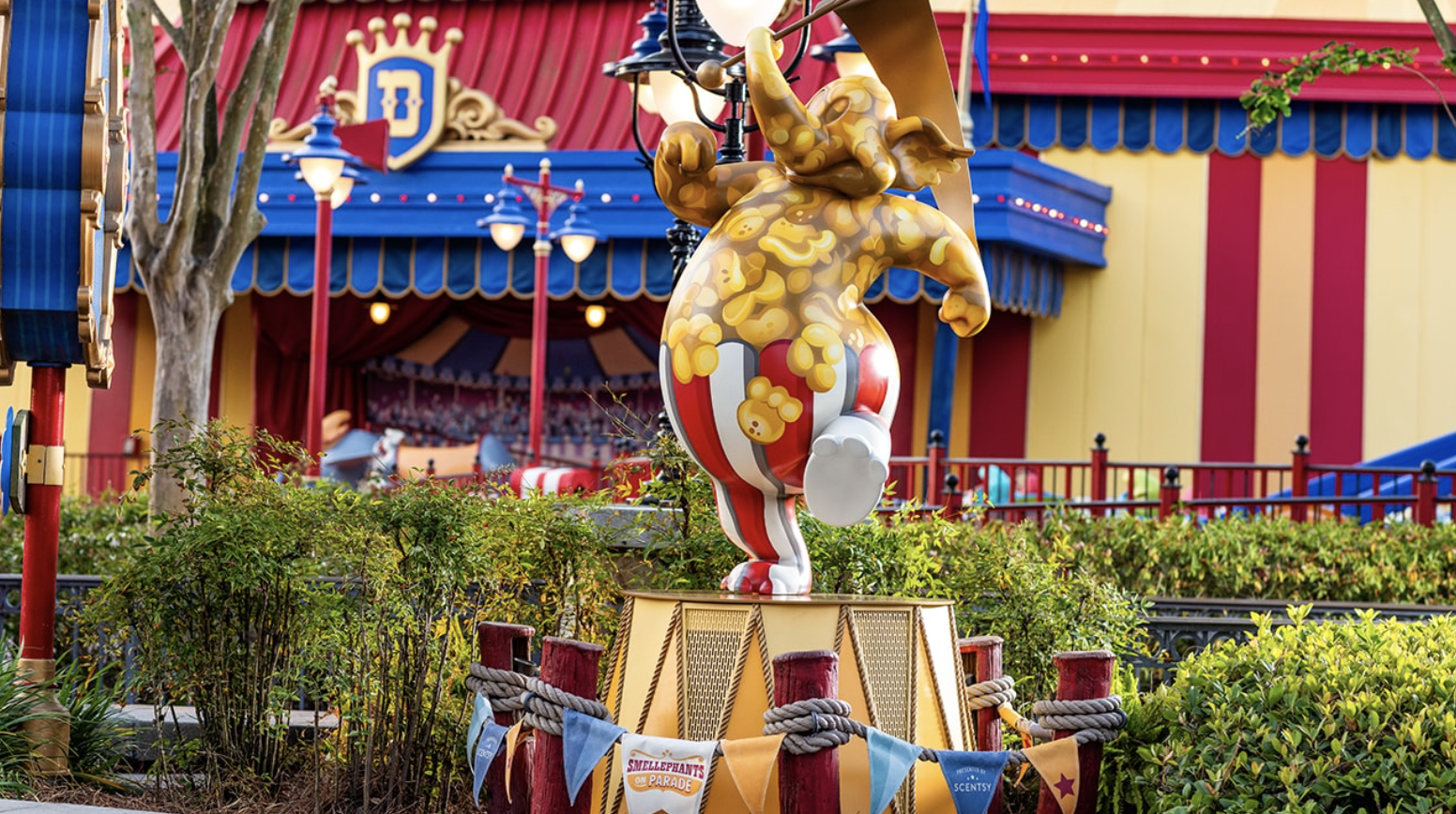 Smellephants on Parade Arriving to Magic Kingdom Park