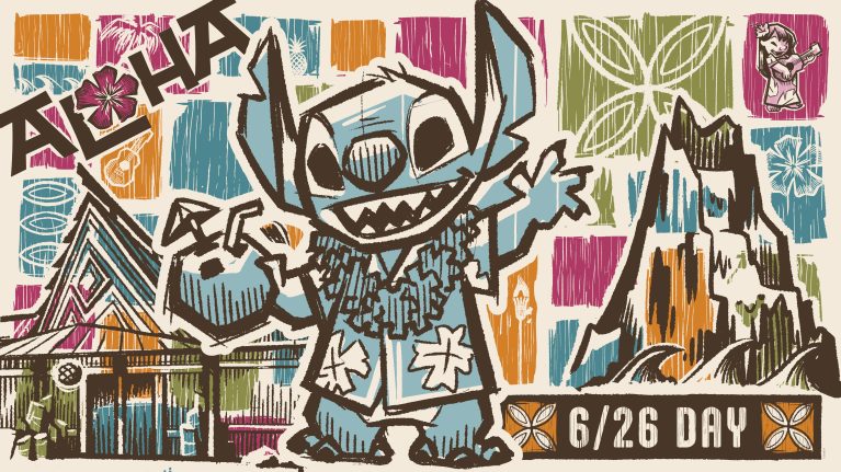 2024 626 Day Brown Stitch Wallpaper - Desktop