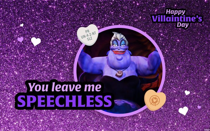 Villaintine's Day Card Ursula Wallpaper