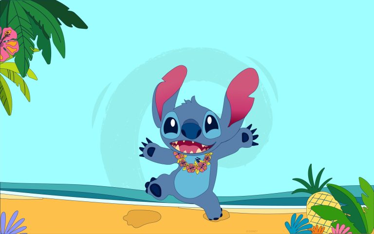 Aloha From Stitch Wallpaper 