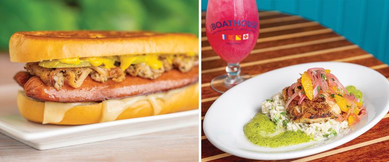 Ybor City-Style Dog and Roasted Golden Tilefish