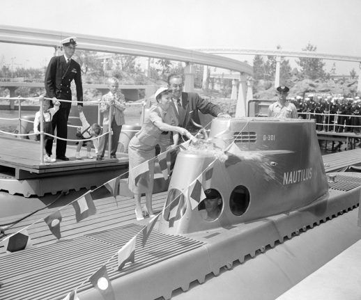 Submarine dedication ceremony