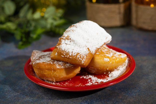 Beignets - Ways to celebrate Tiana's Bayou Adventure opening at Walt Disney World