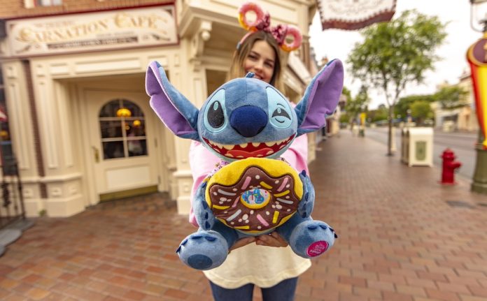 Disney Donut themed Stitch Plush