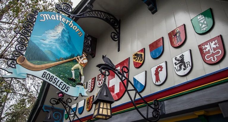 Shields at f Matterhorn Bobsleds, Disneyland attraction