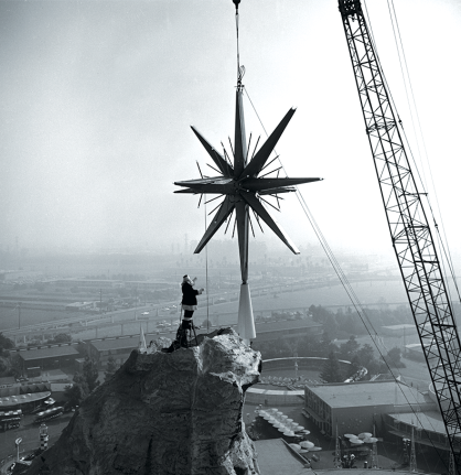 Construction - Rare, Old Disney Vintage Photos Ushering in Halfway to the Holidays