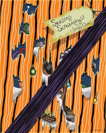 Haunted Mansion Holiday Wrapping Paper at Disneyland Resort