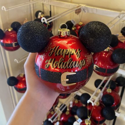 Ornament personalization at Ye Olde Christmas Shoppe at Magic Kingdom