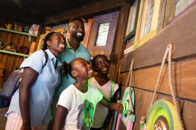 A family gathers to see their ride photo 