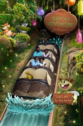 Tiana's Bayou Adventure Attraction Photo