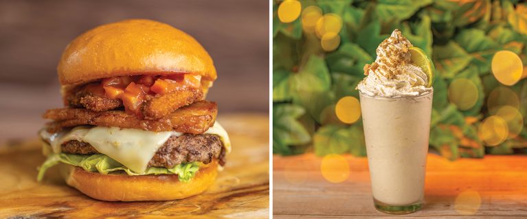 Citrus Burger, Key Lime Pie Shake