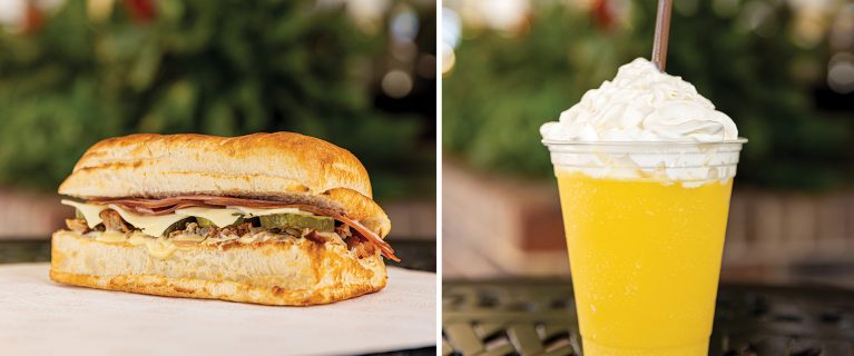 Datil Pepper Cuban Sandwich, and datil pepper aïoli (New) 
Earl’s Creamy Orange Slush