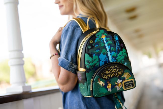 Tiana's Bayou Adventure Loungefly backpack