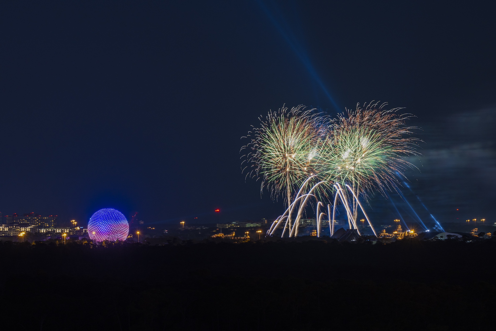 Fourth of July fireworks at Walt Disney World