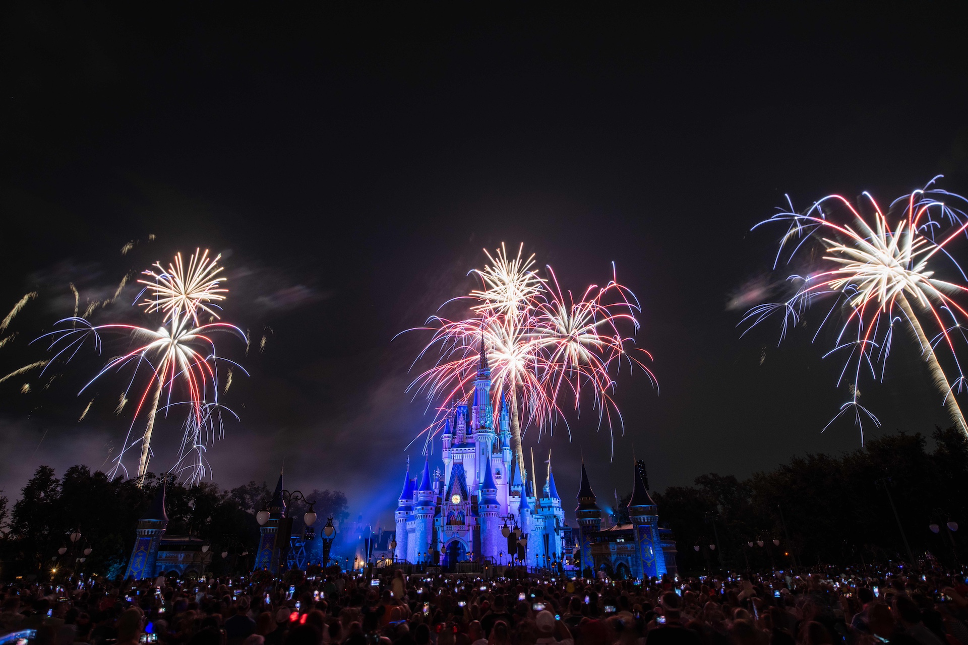 Fourth of July fireworks at Walt Disney World