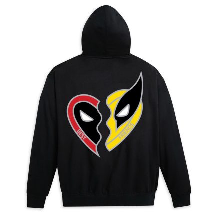 Deadpool & Wolverine Zip Hoodie for Adults - Deadpool & Wolverine Merch