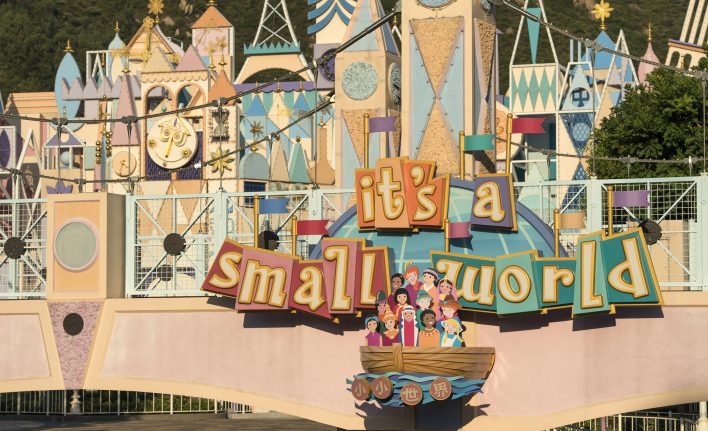 "it's a small world" at Hong Kong Disneyland - 'it's a small world' history