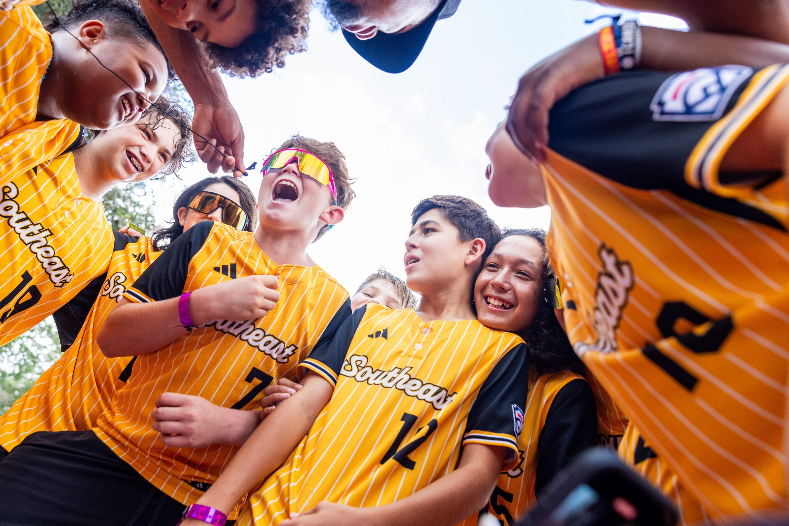 The Lake Mary team celebrates as 2024 Little League World Series Champions