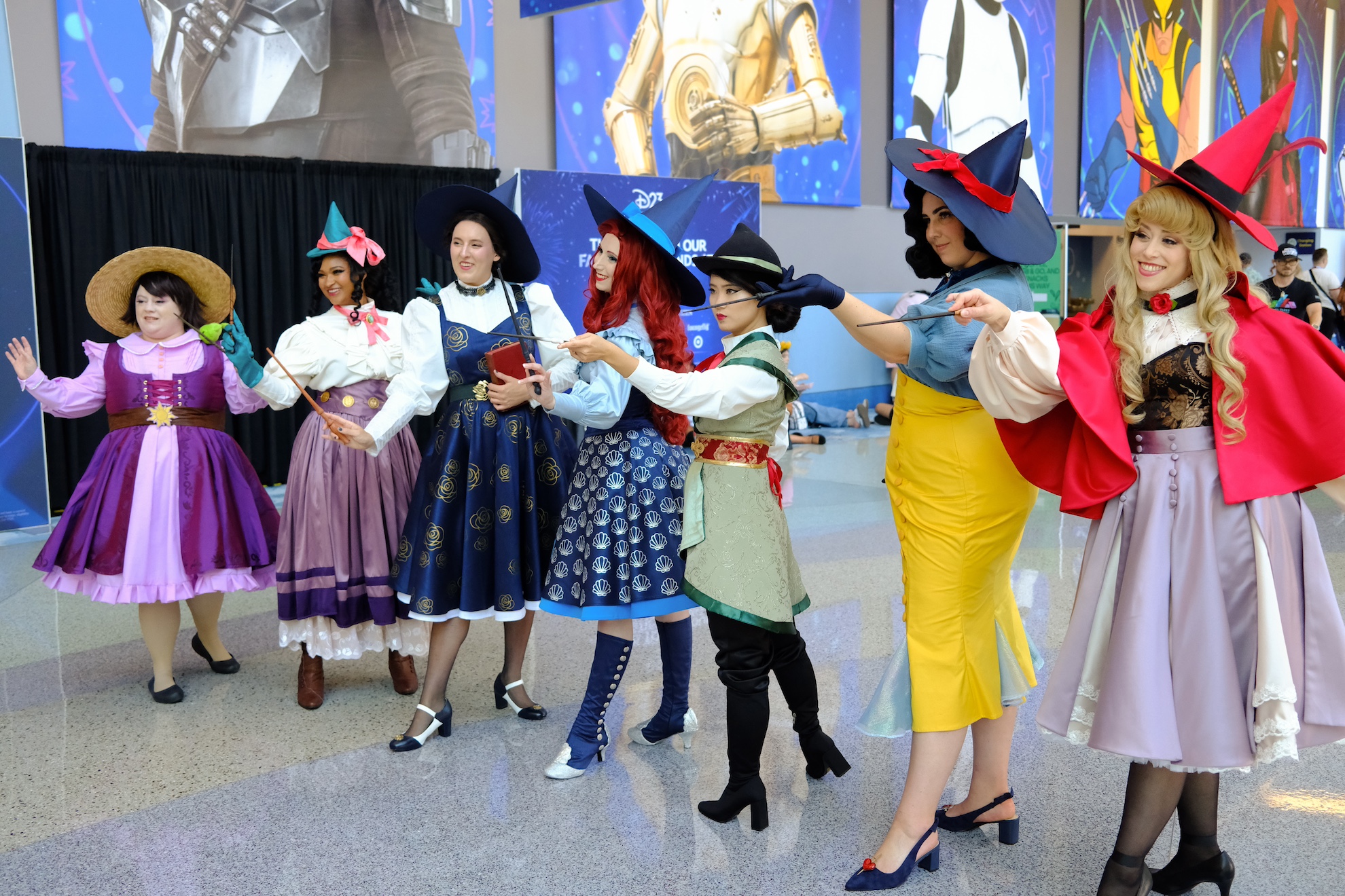 D23 2024 Cosplays, D23 Costumes 2024, D23 Cosplayers