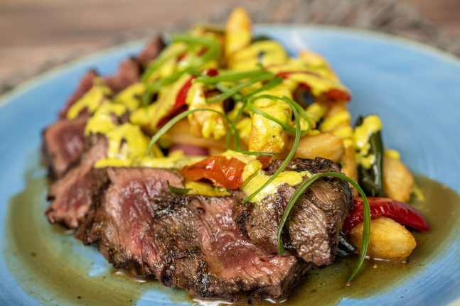 Dr. Falls Signature Grilled Steak Hispanic and Latin American Heritage Month Foodie Guide 2024
