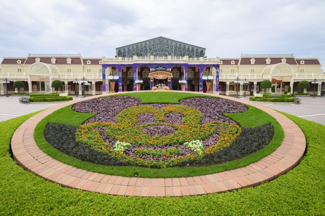 Tokyo Disneyland Halloween Decor