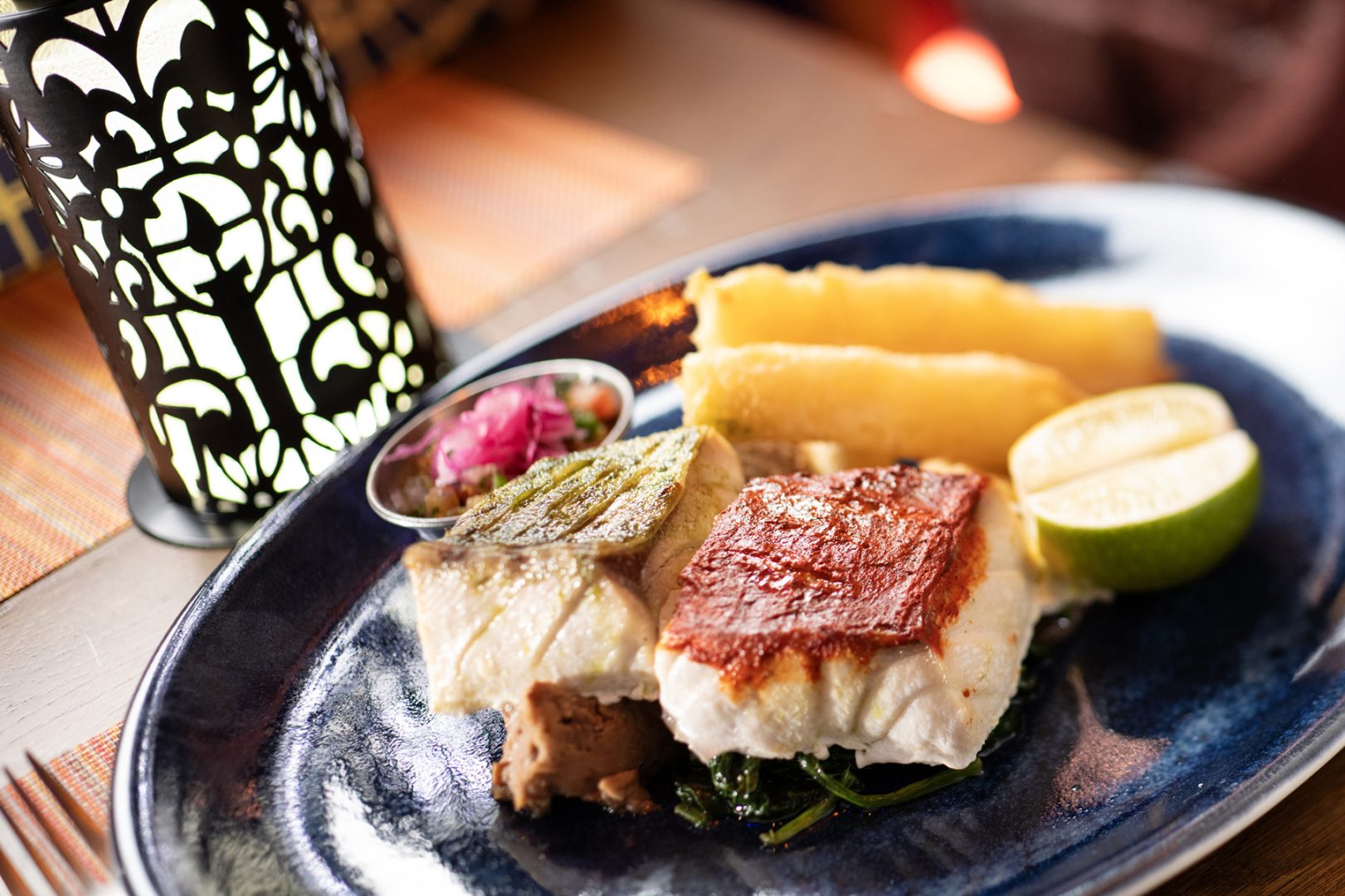 Disney Treasure Plaza de Coco, menu item