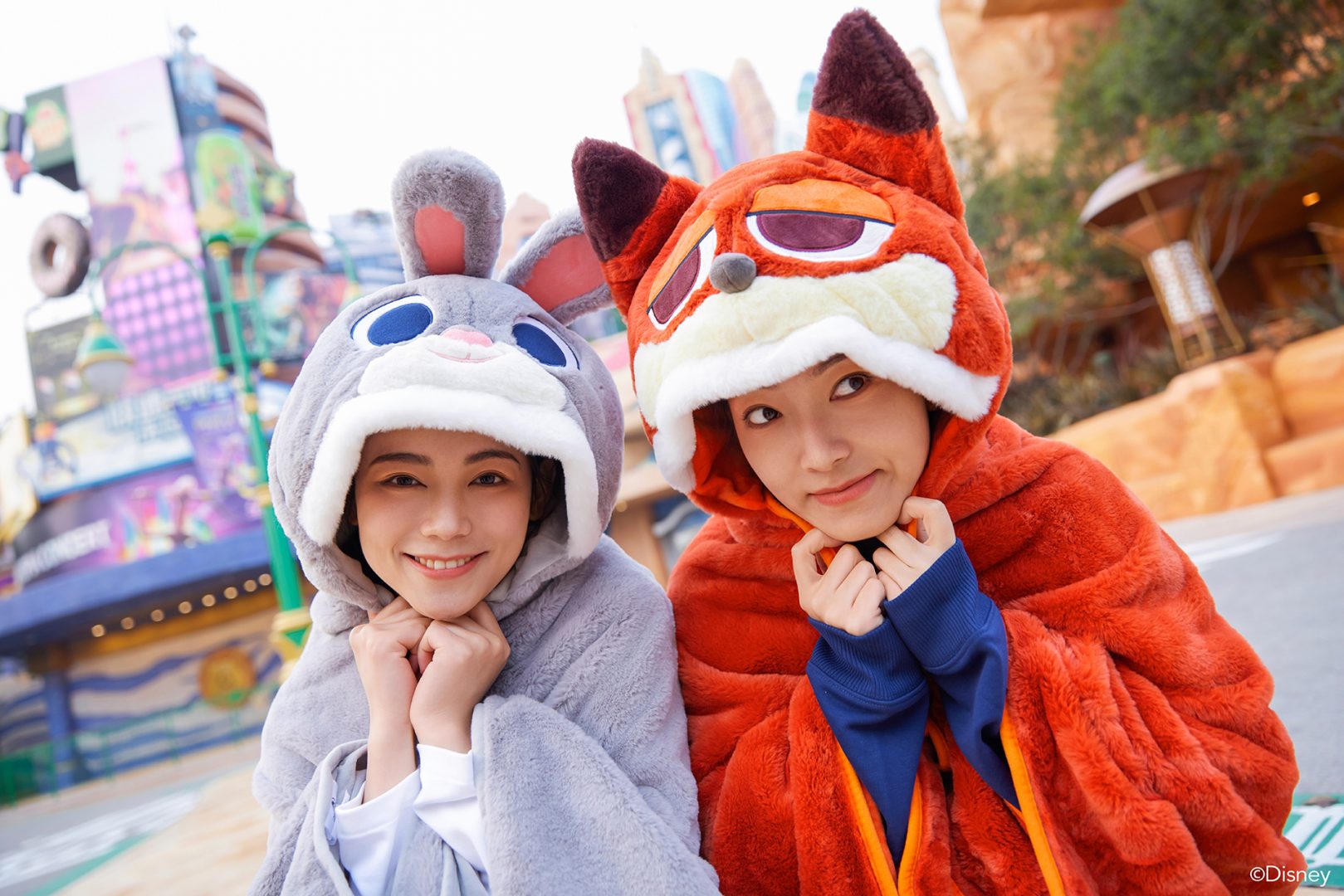 Zootopia Judy Hood Blanket and Nick Hood Blanket, Shanghai Disney Resort