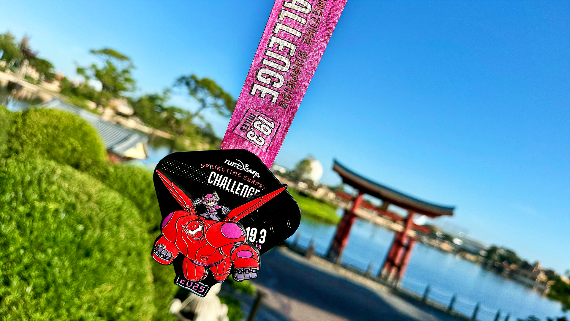 runDisney Springtime Surprise Challenge Medal