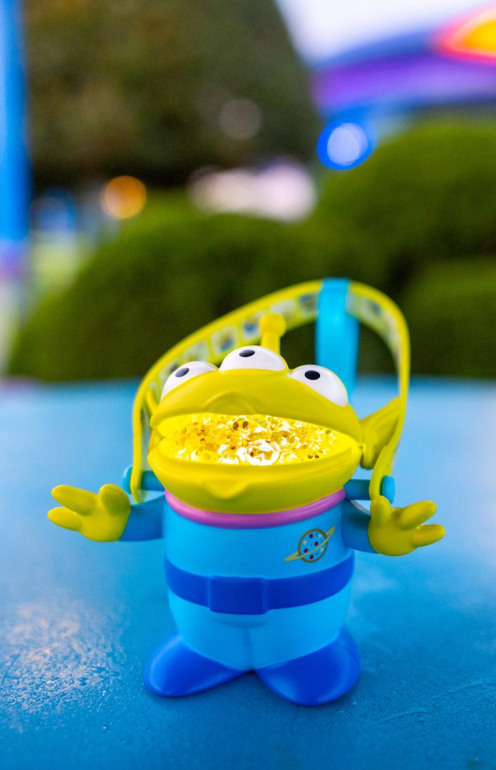 Aliens Popcorn Bucket Ornament,