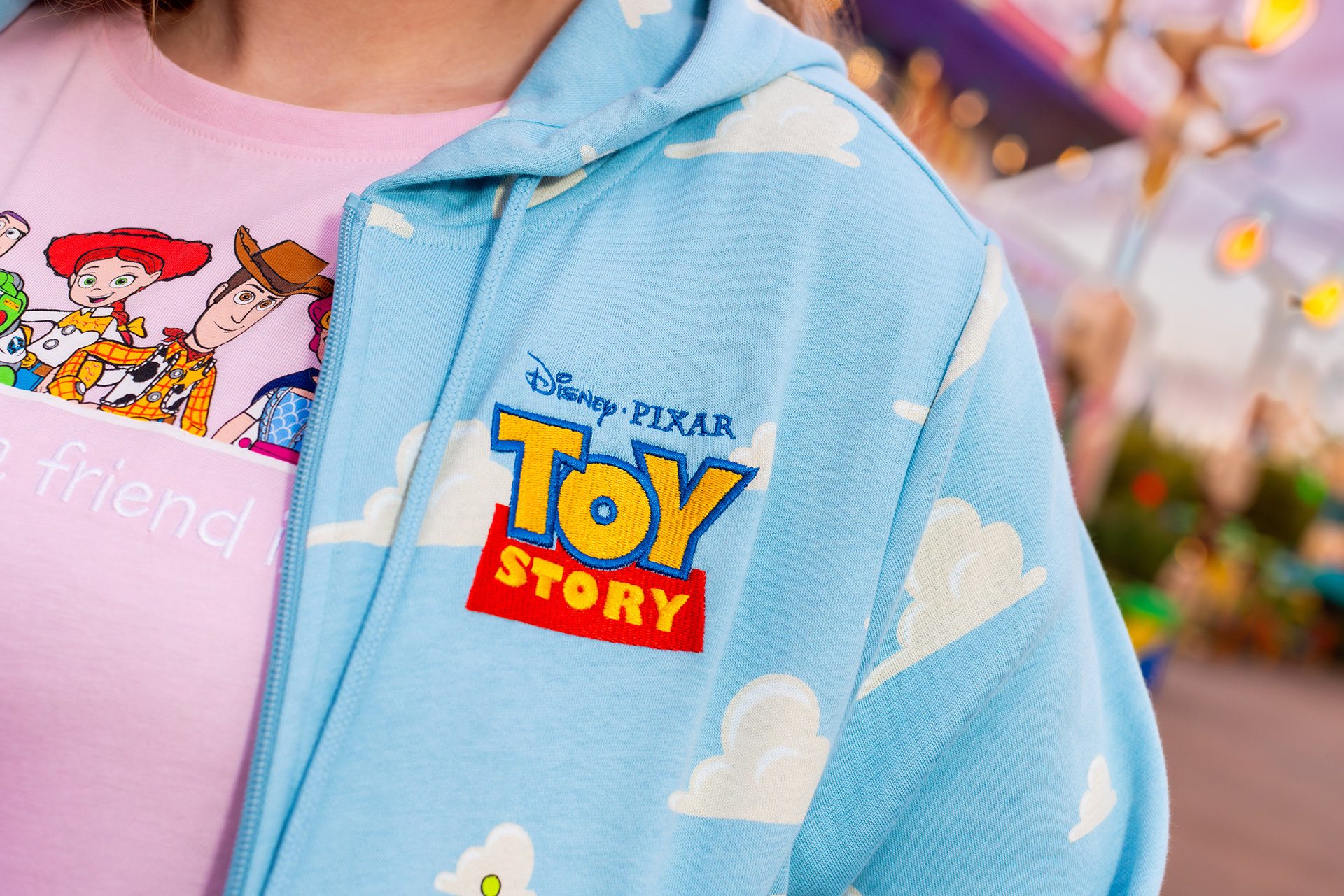 Toy Story Fleece Zip Hoodie