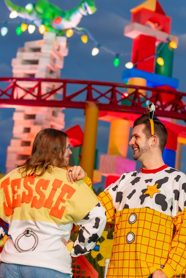 Toy Story Jessie Spirit Jersey and Woody Spirit Jersey