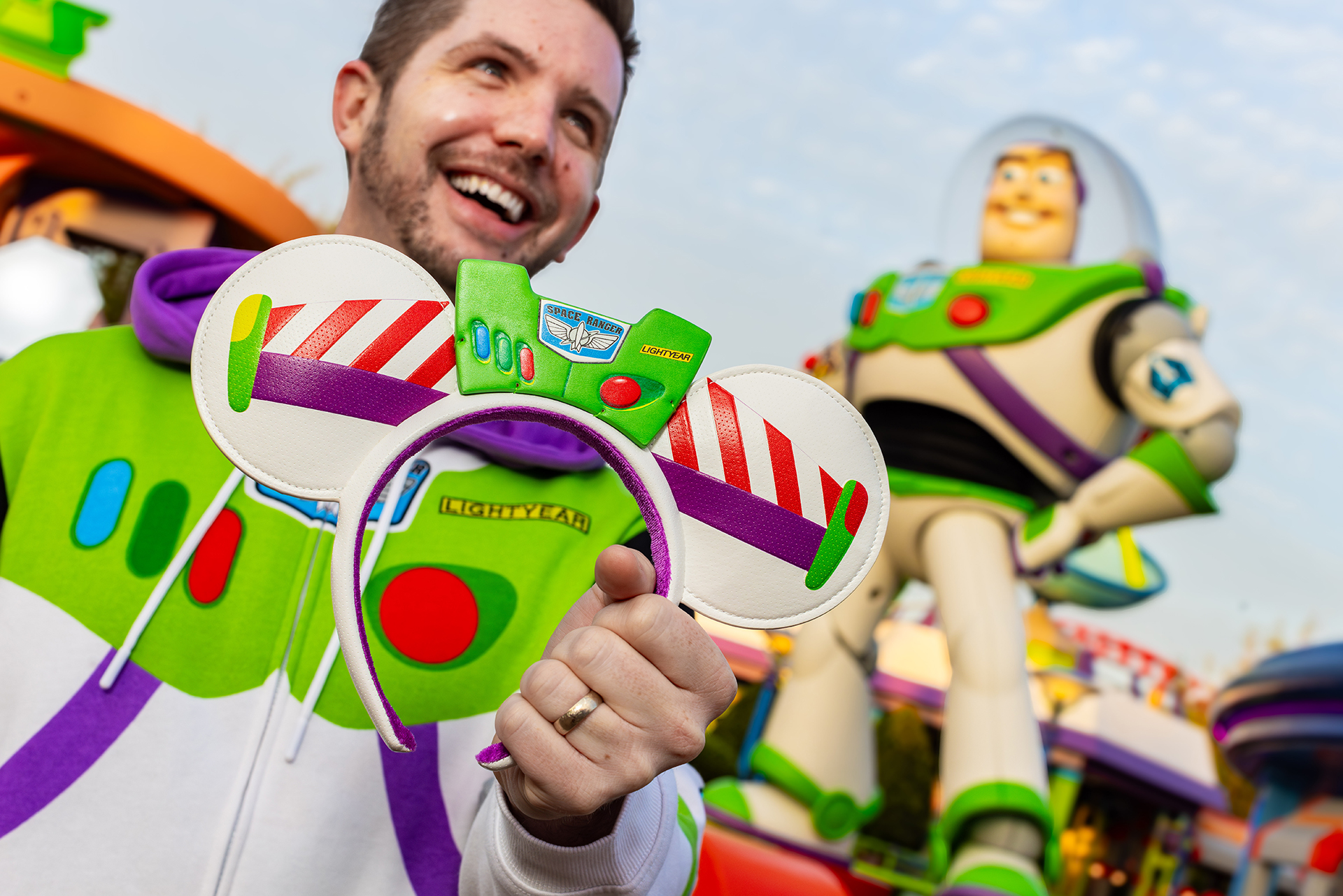 Buzz Lightyear Hoodie and Headband