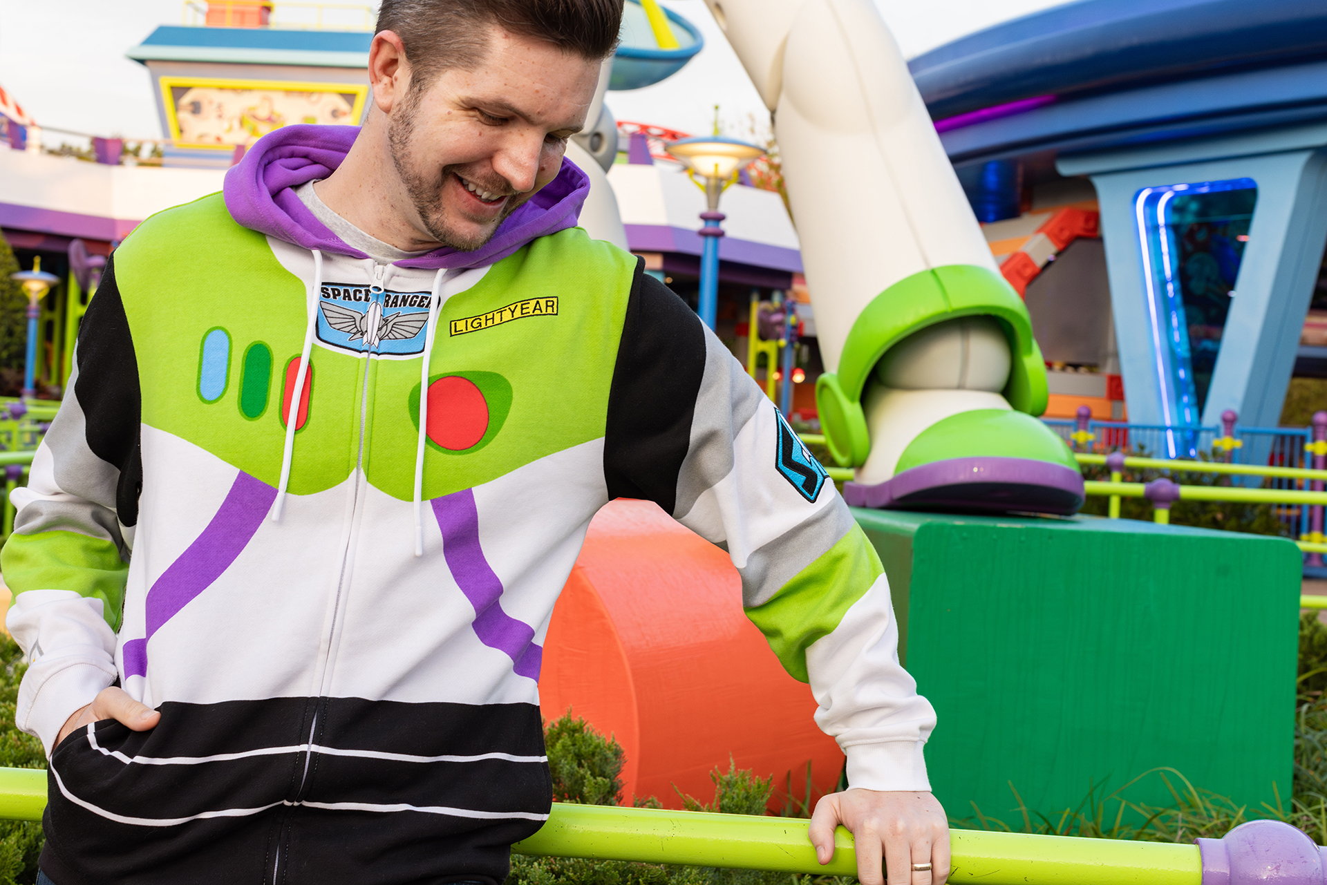 Buzz Lightyear Hoodie and Headband