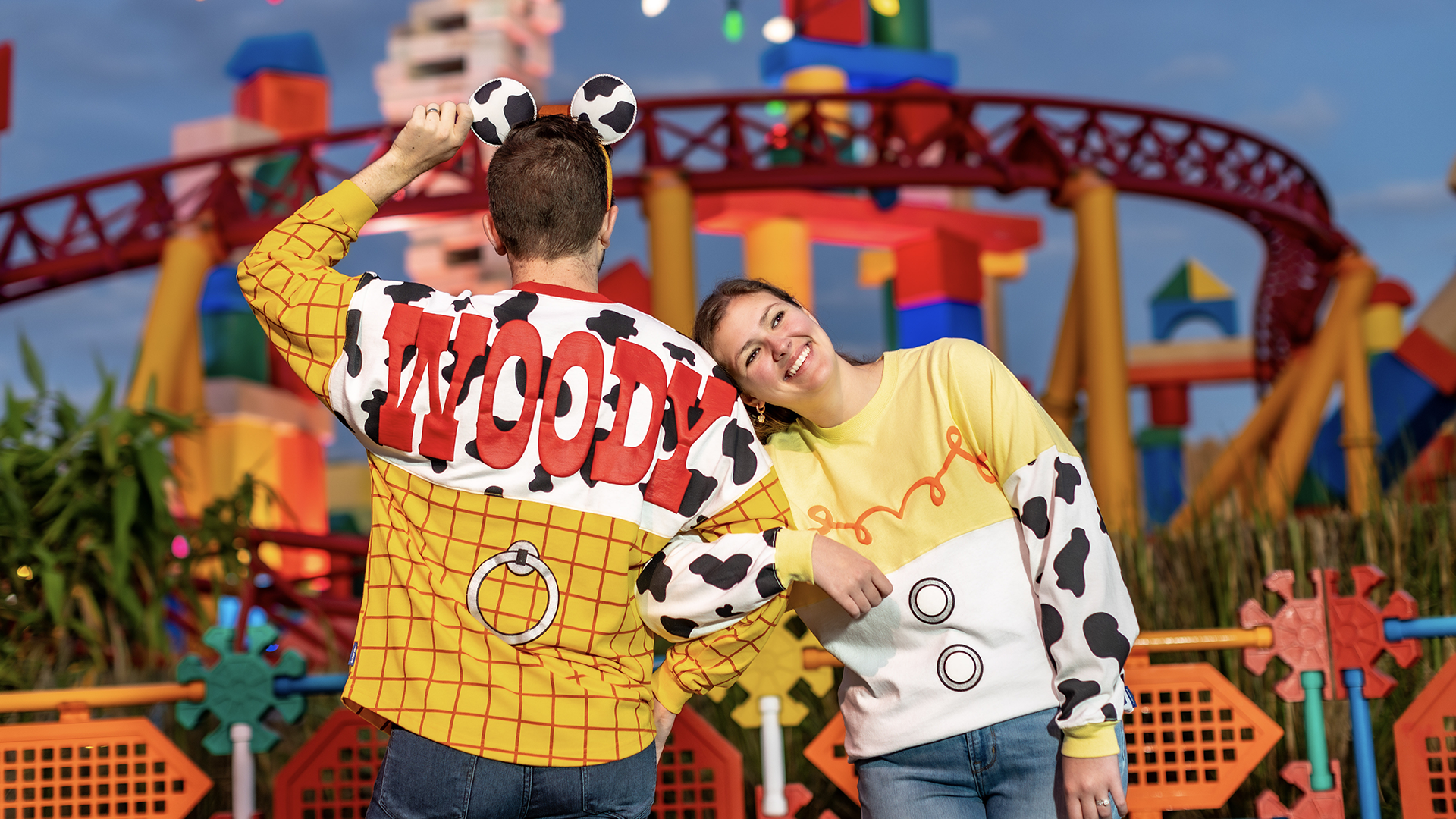 Toy Story Jessie Spirit Jersey and Woody Spirit Jersey