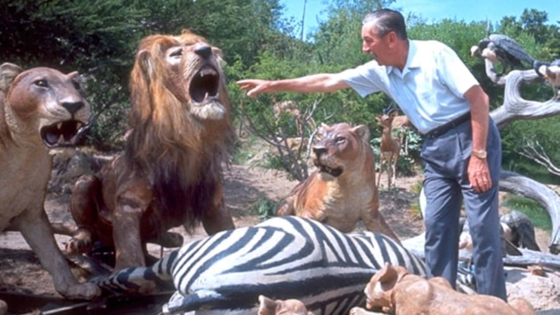 1964 Photos: Walt Disney and the Jungle Cruise at Disneyland Park